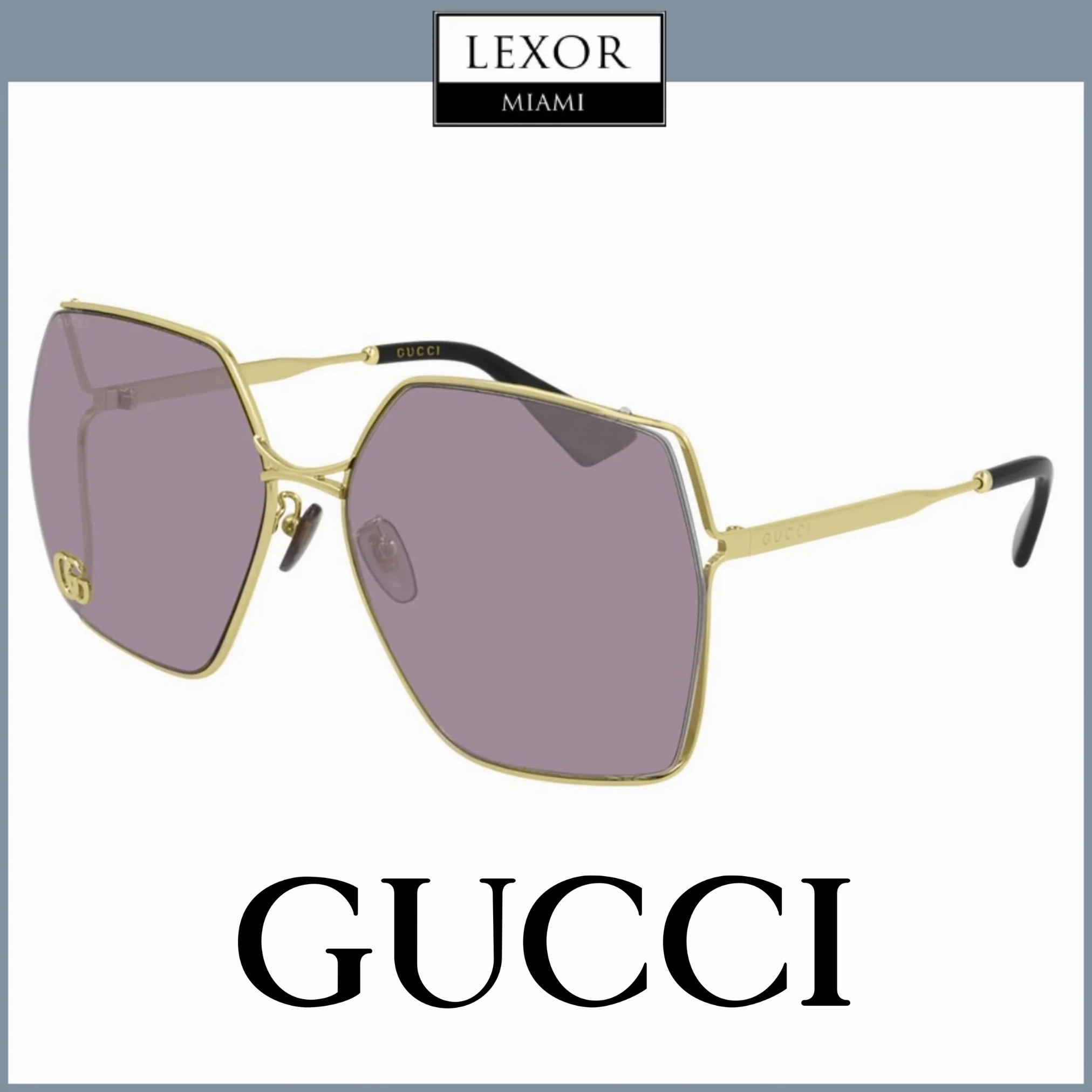 Gucci GG0817S 007 65 Women Sunglasses