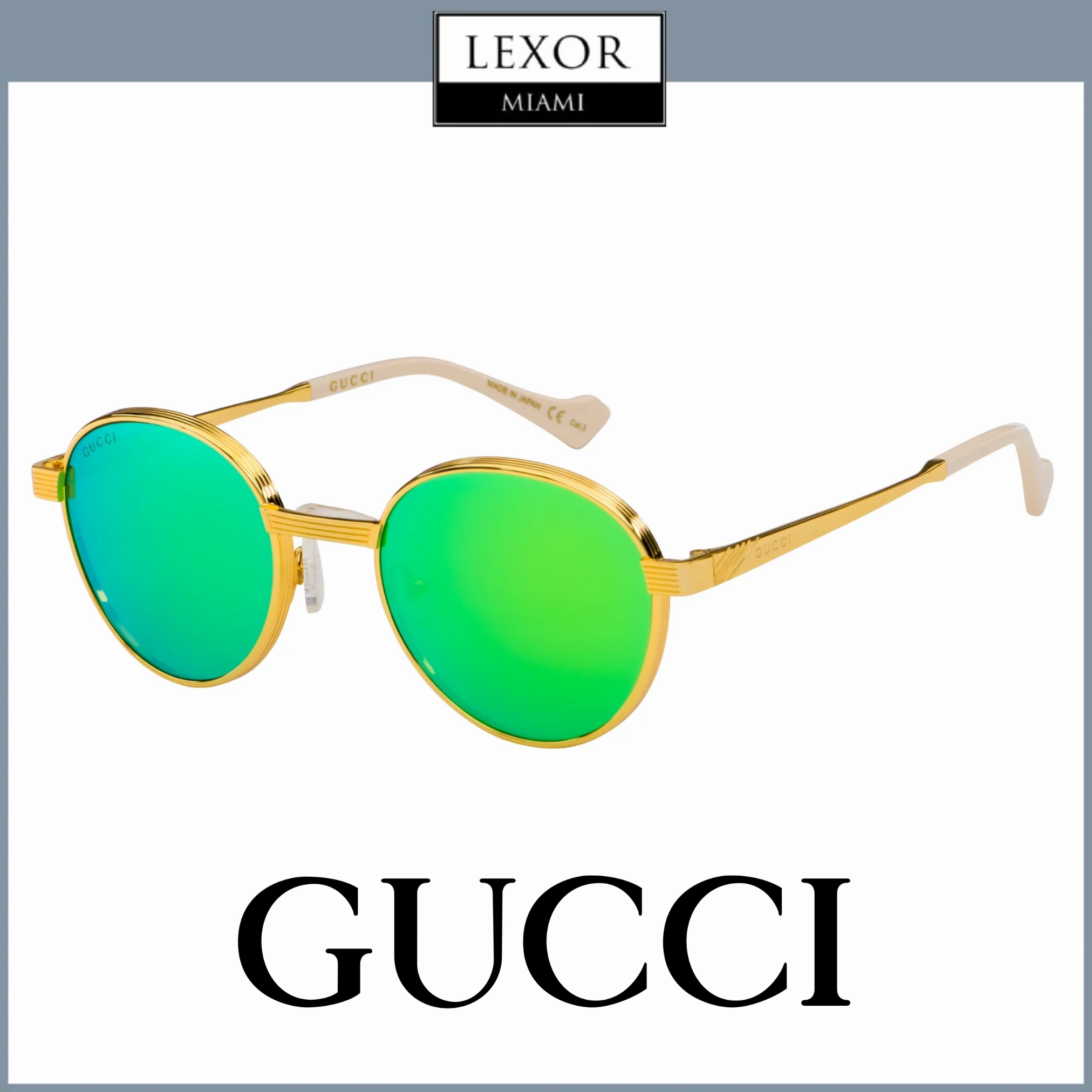 Gucci GG0872S-002 51 Sunglass MAN METAL