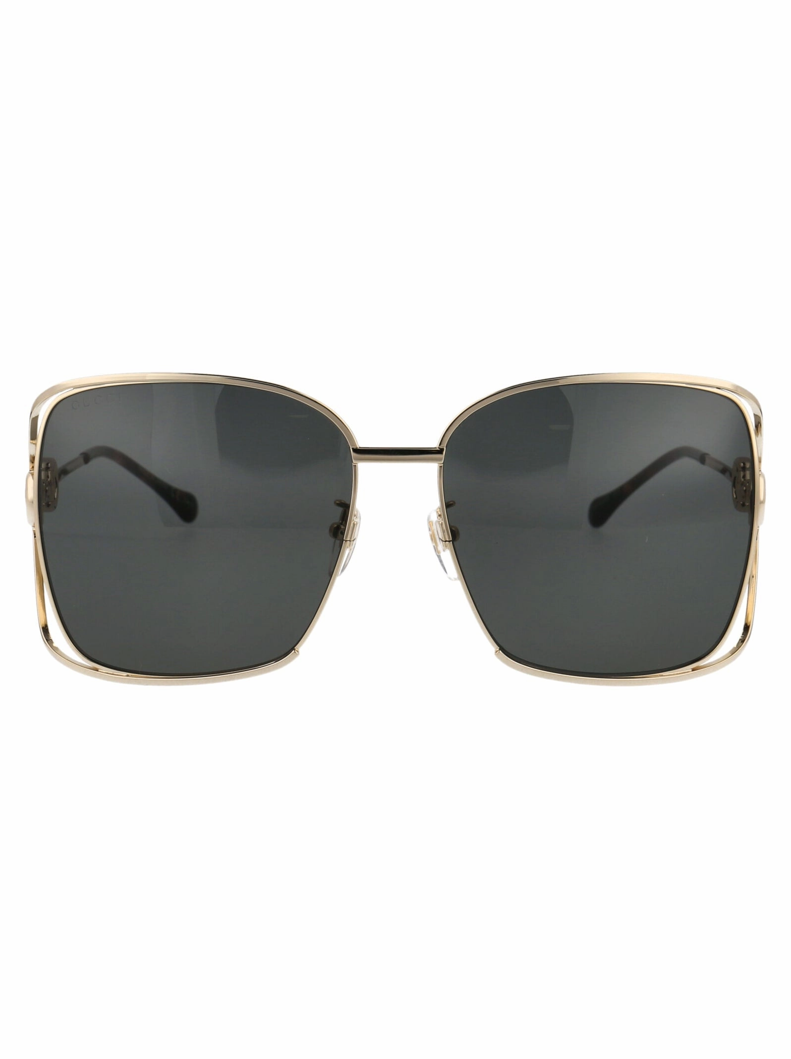 Gucci GG1020S-002 61 Sunglasses Woman Metal