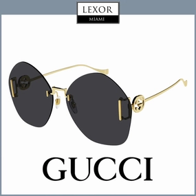 Gucci GG1203S-002 65 Sunglass WOMAN METAL