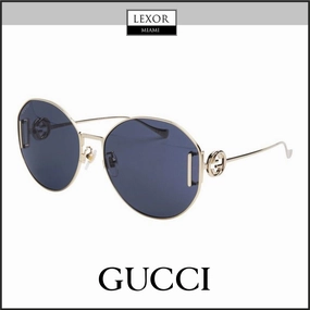Gucci GG1206SA-002 63 Sunglass WOMAN METAL