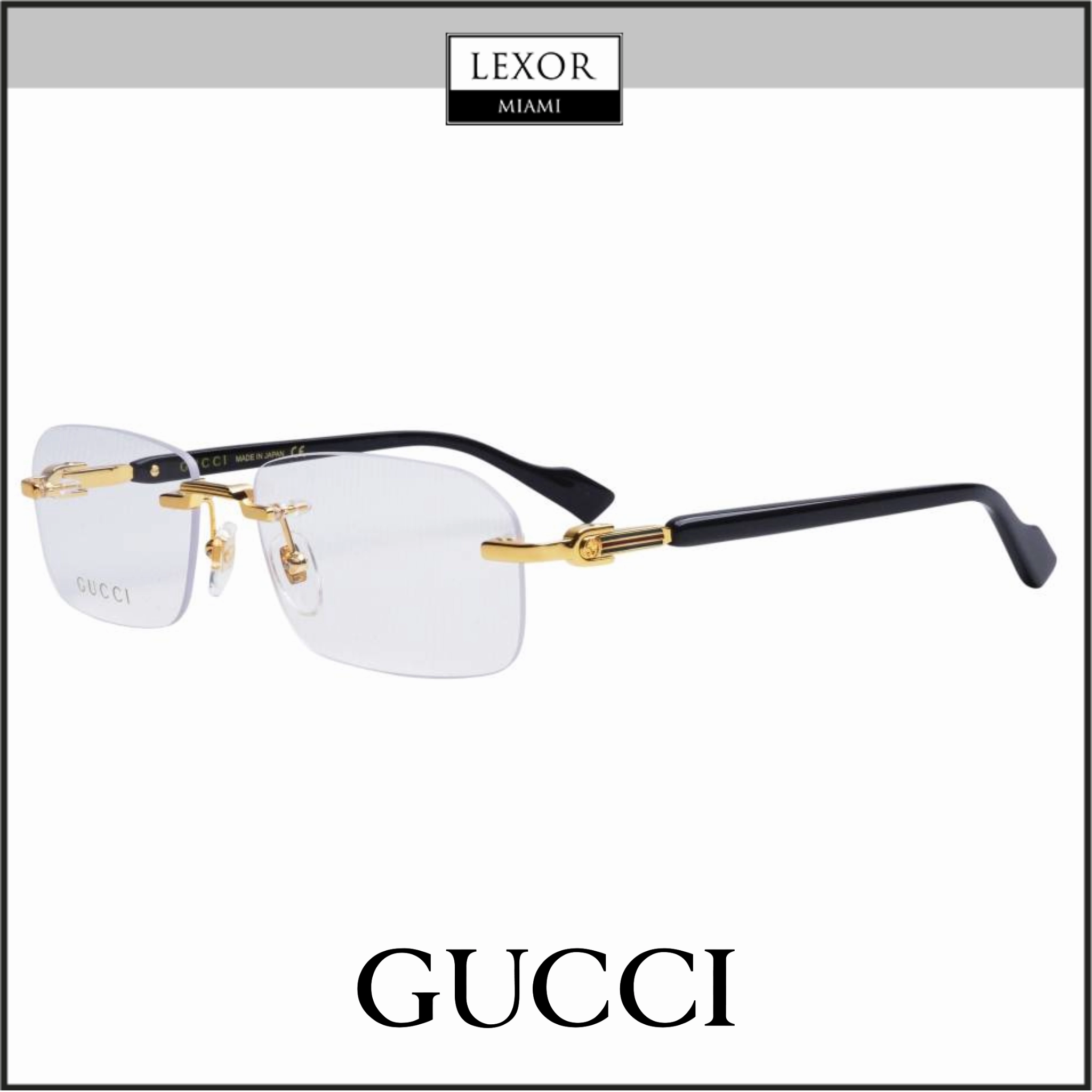 Gucci GG1221O-001 56-16 Woman Sunglasses