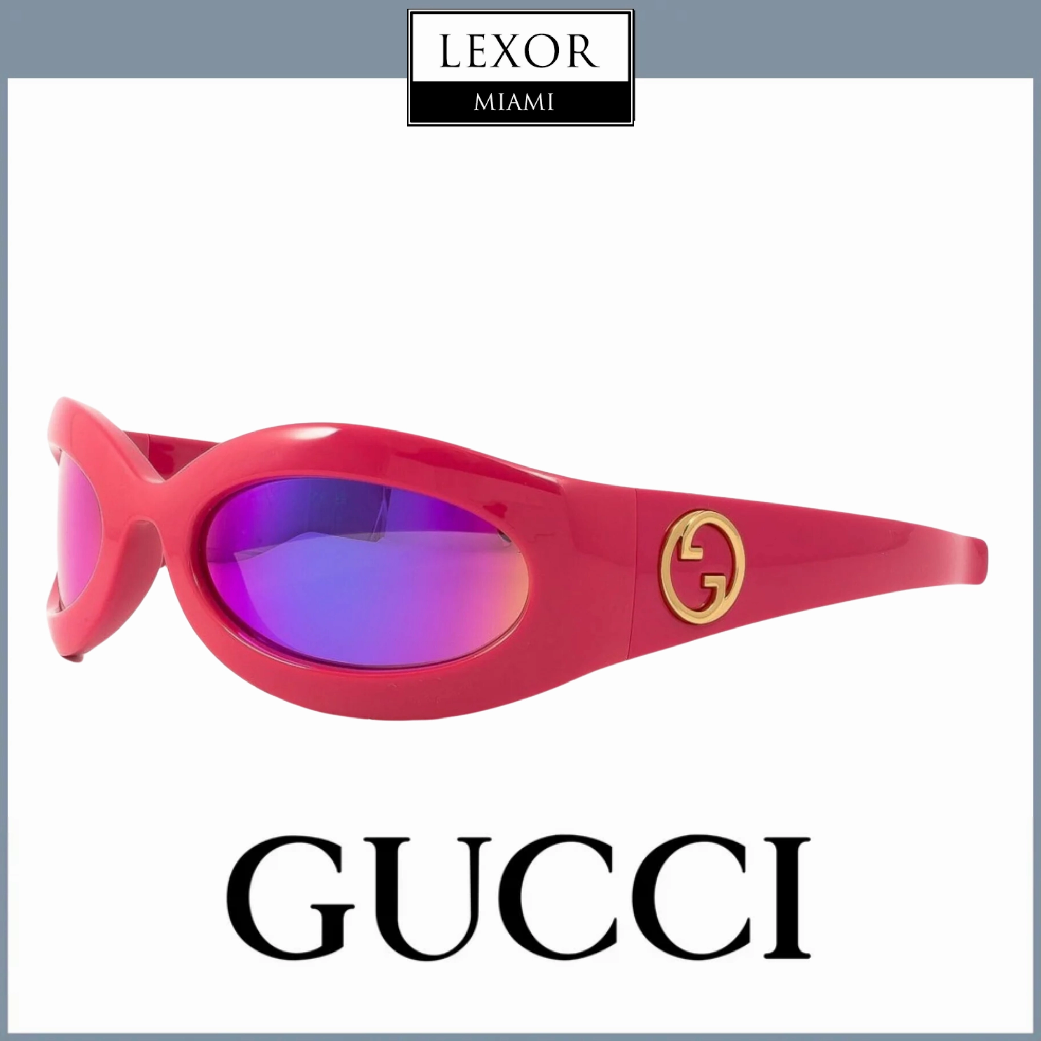 Gucci GG1247S 005 60-25 Woman Sunglasses