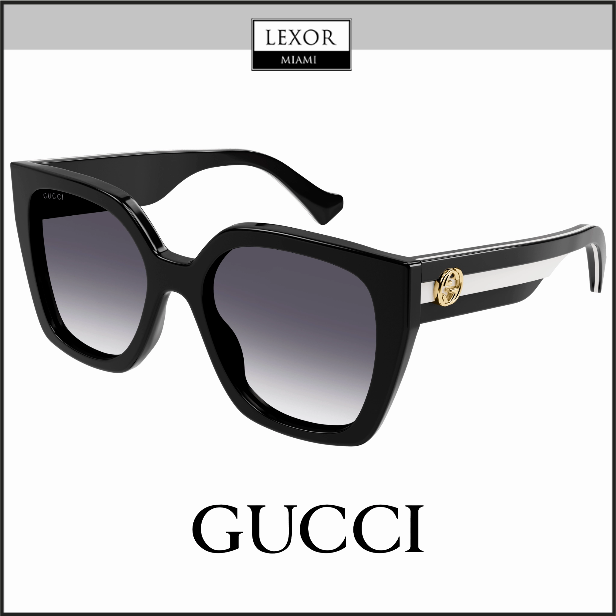 Gucci GG1300S-004 55 Sunglass WOMAN RECYCLED A