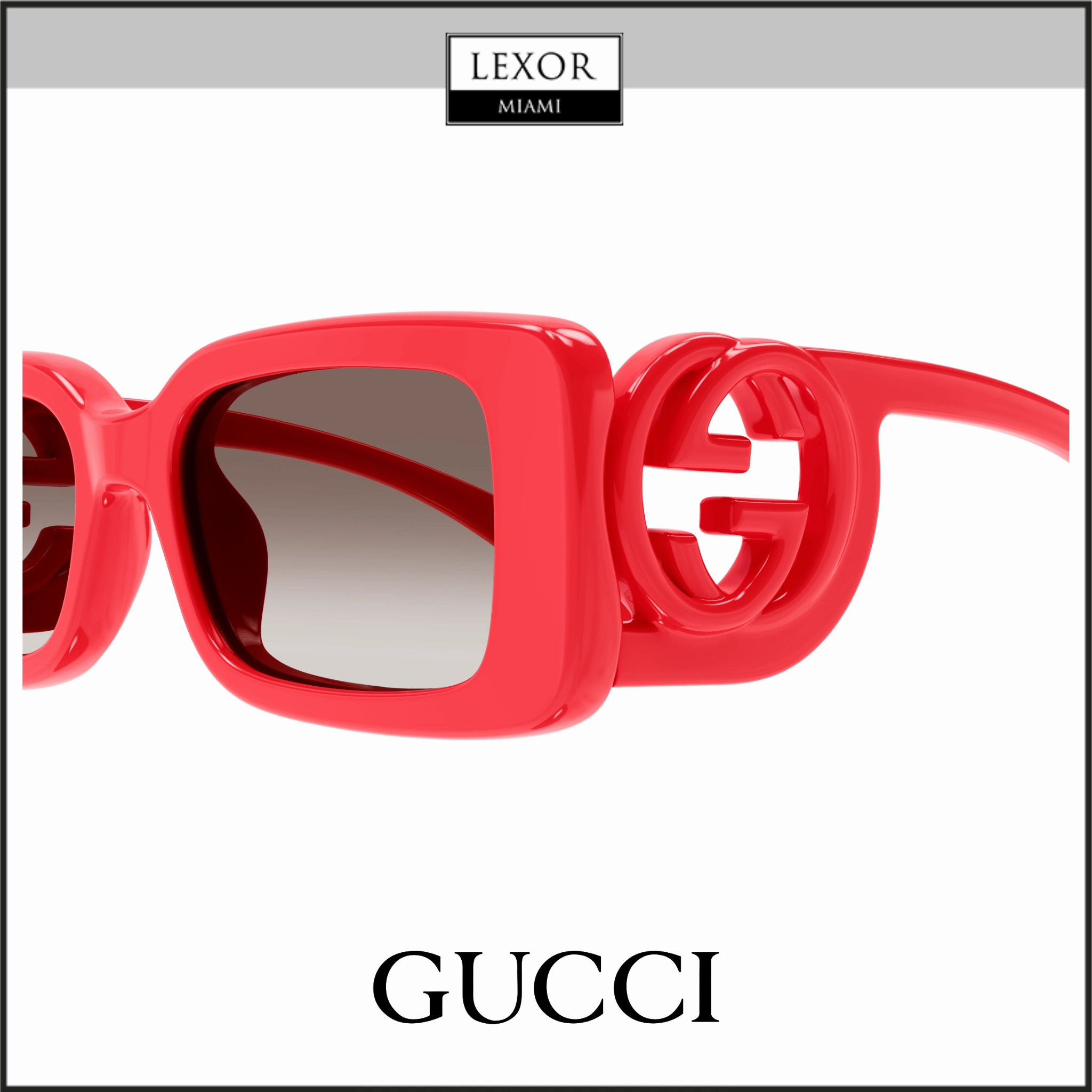Gucci GG1325S-005 54 Sunglass WOMAN INJECTION