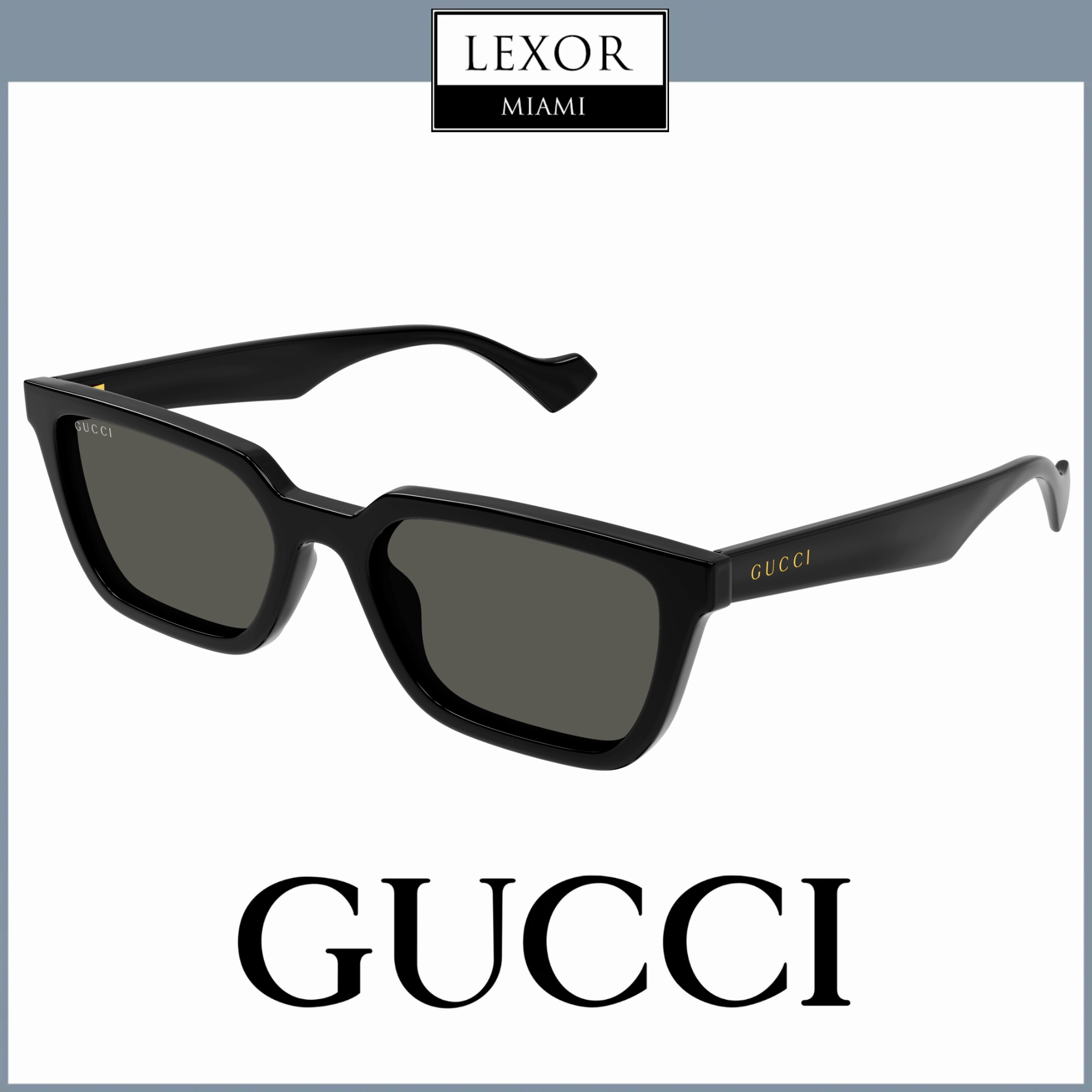 Gucci Sunglass GG1539S-001 55 MAN UPC 889652467818
