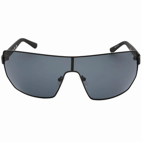 Guess Black Shield Frame Sunglasses