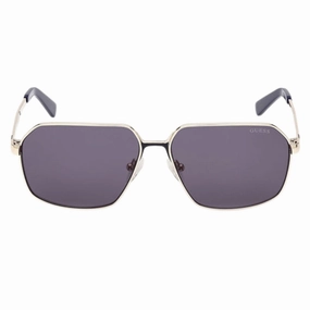 Guess Blue Lens Gold Sunglasses