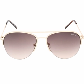 Guess Gf0224 32F Gold Sunglasses