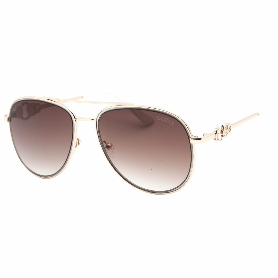 Guess Gf0344 32F Gold Sunglasses