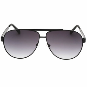Guess Gradient Smoke Lens Matte Black Sunglasses