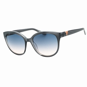 Guess Grey Framed Gradient Blue Lensed Sunglasses