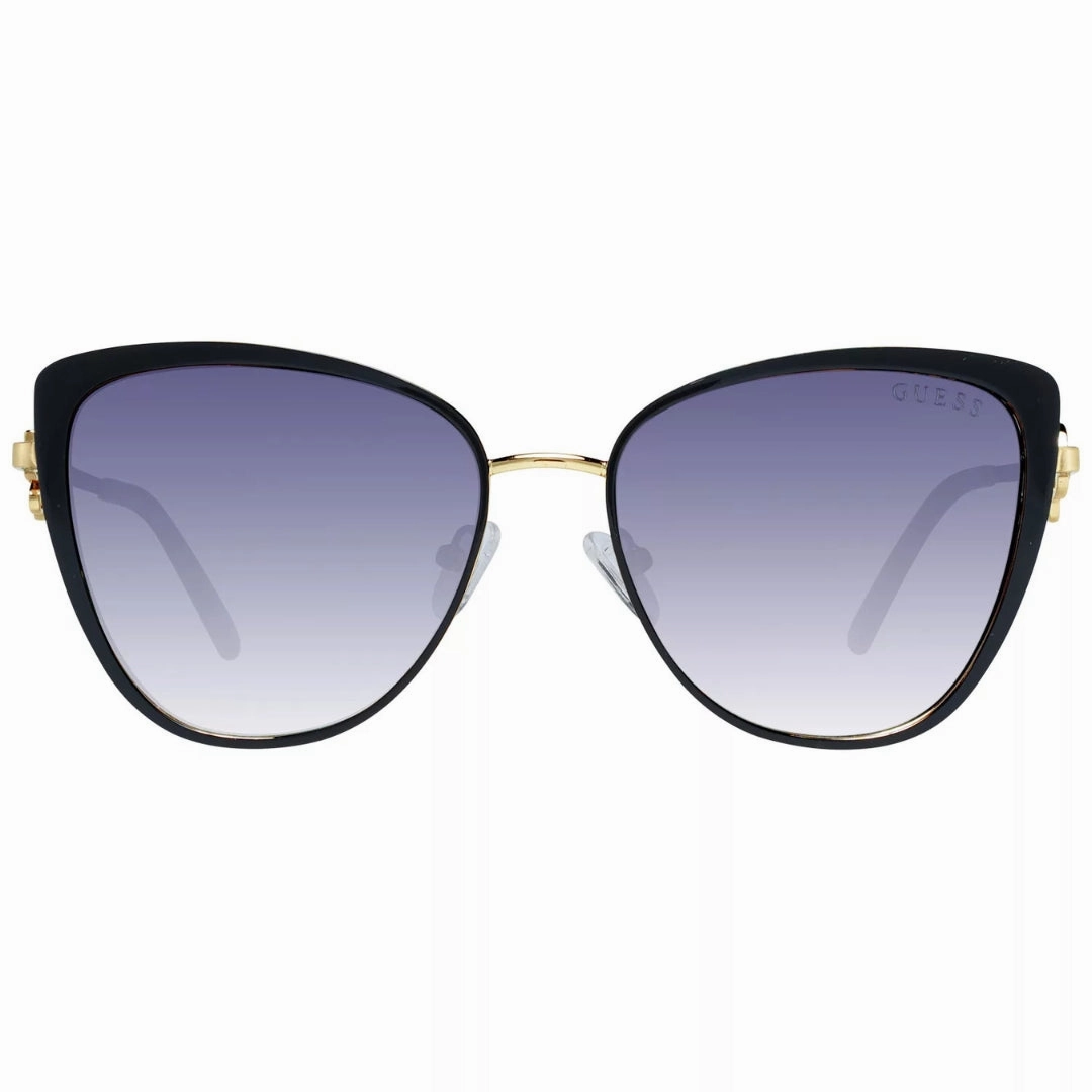 Guess Shiny Black Frame Gold Legs Sunglasses