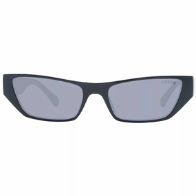 Guess Shiny Black Framed Smoke Lensed Sunglasses