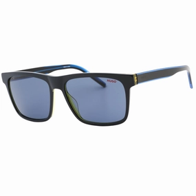Hugo Boss Blue Lens Blue Framed Sunglasses