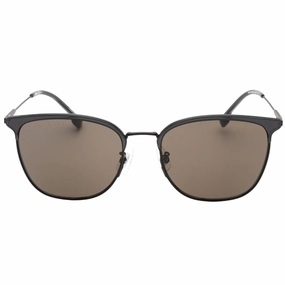 Hugo Boss Dark Ruthenium Grey Frame Grey Lens Sunglasses