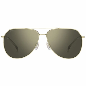 Hugo Boss Gold Antireflex Lens Gold Sunglasses