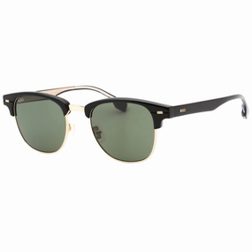 Hugo Boss Green Lens Black Detail Gold Sunglasses