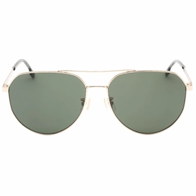 Hugo Boss Green Lens Gold Sunglasses