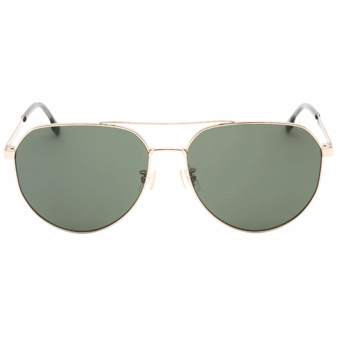 Hugo Boss Green Lens Gold Sunglasses