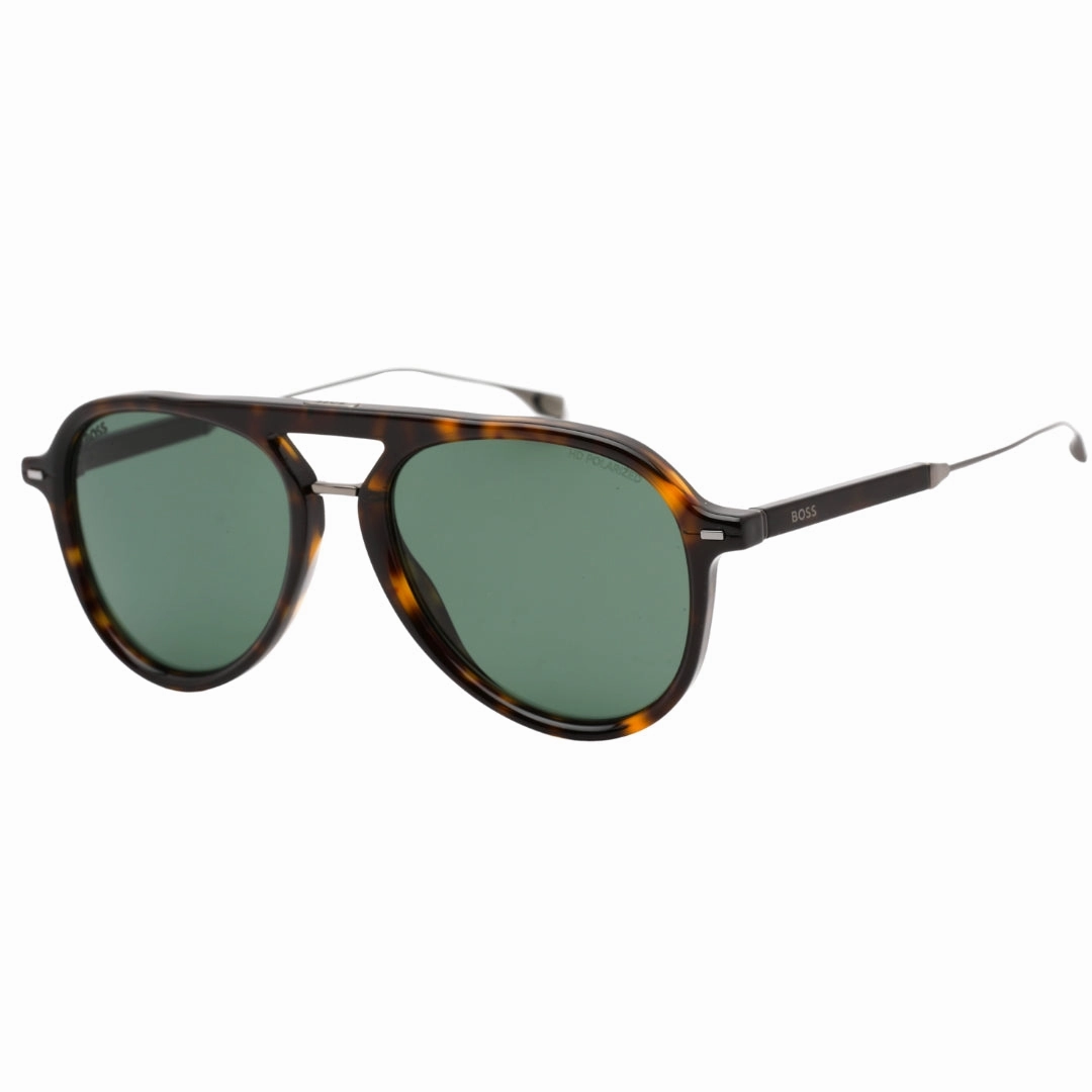 Hugo Boss Green Lensed Havana YP Brown Sunglasses