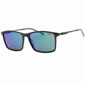 Hugo Boss Green Multilayer Lensed Green Framed Sunglasses