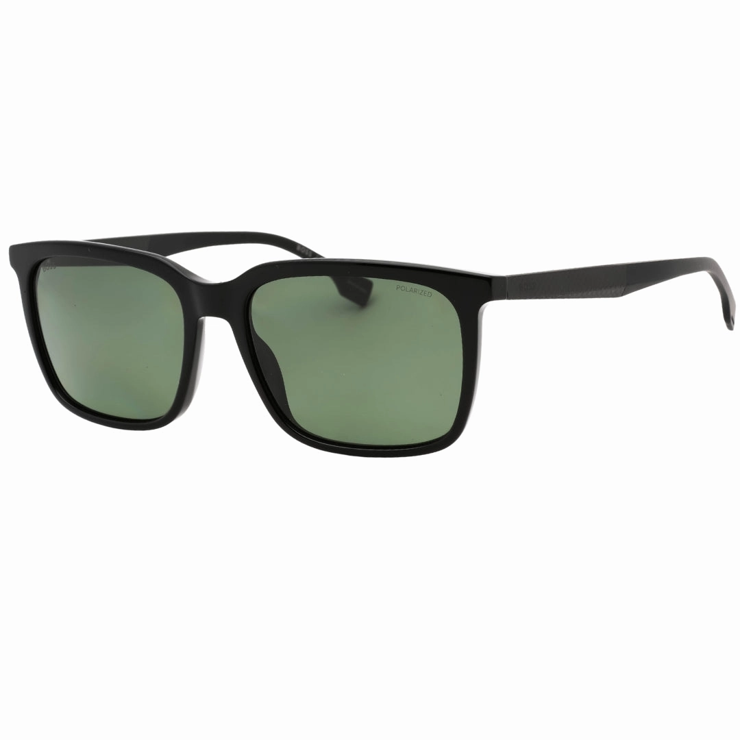 Hugo Boss Green Polarized Lens Black Sunglasses