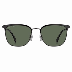 Hugo Boss Green PZ Lensed Black Dark Ruthenium Frame Sunglasses