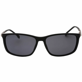 Hugo Boss Grey Lens Matte Black Sunglasses