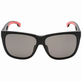 Hugo Boss Grey Polarized Lensed Black and Red Detail Sunglasses