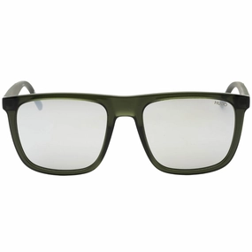 Hugo Boss Silver SP Lens Dark Green Sunglasses