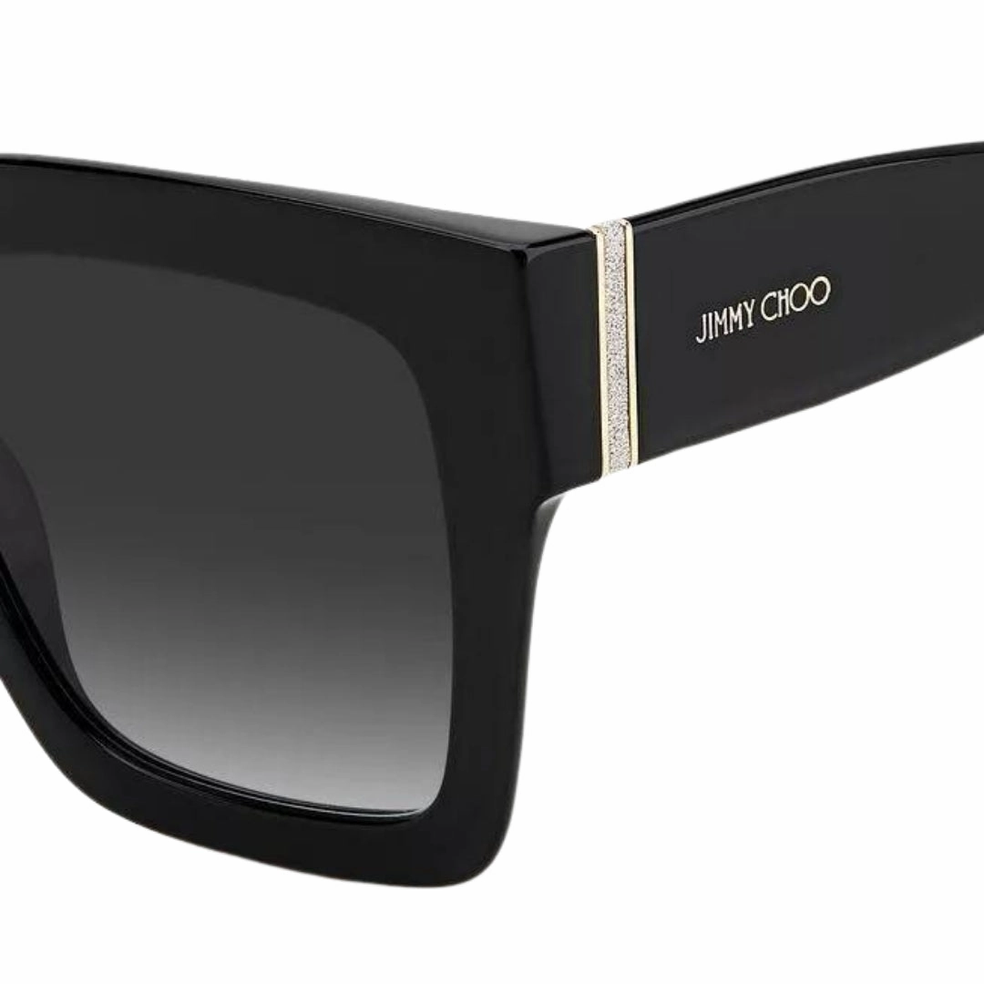 Jimmy Choo Edna 807 9O Black Sunglasses