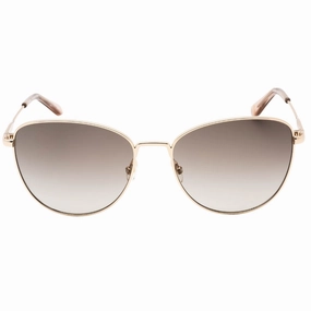 Juicy Couture Brown SF Lens Light Gold Sunglasses