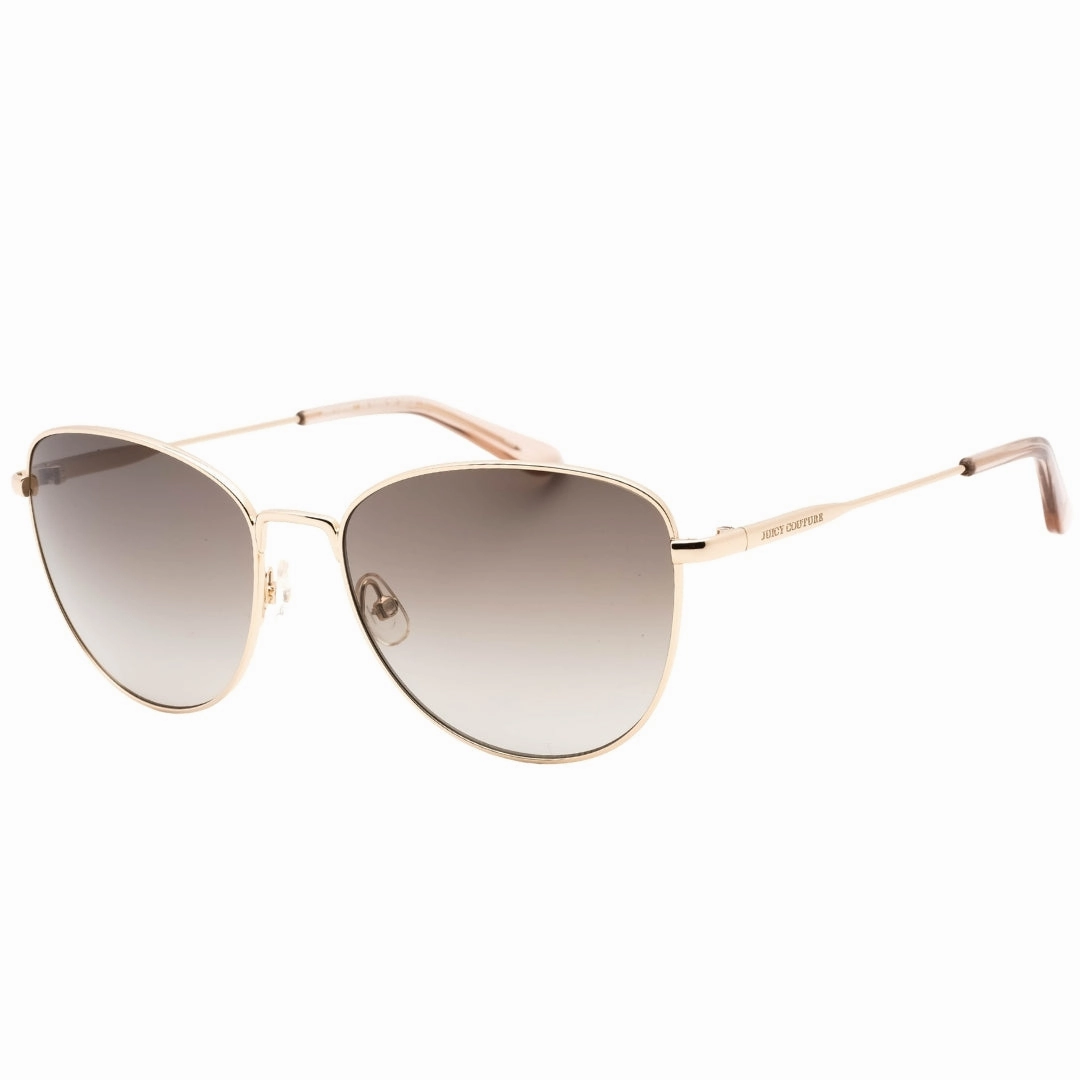 Juicy Couture Brown SF Lens Light Gold Sunglasses