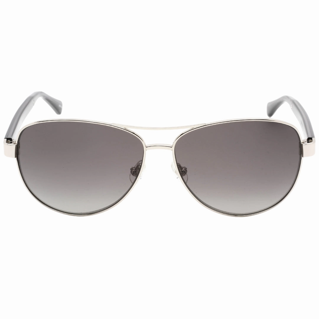 Kate Spade Fara Grey Gradient Lens Palladium Silver Sunglasses