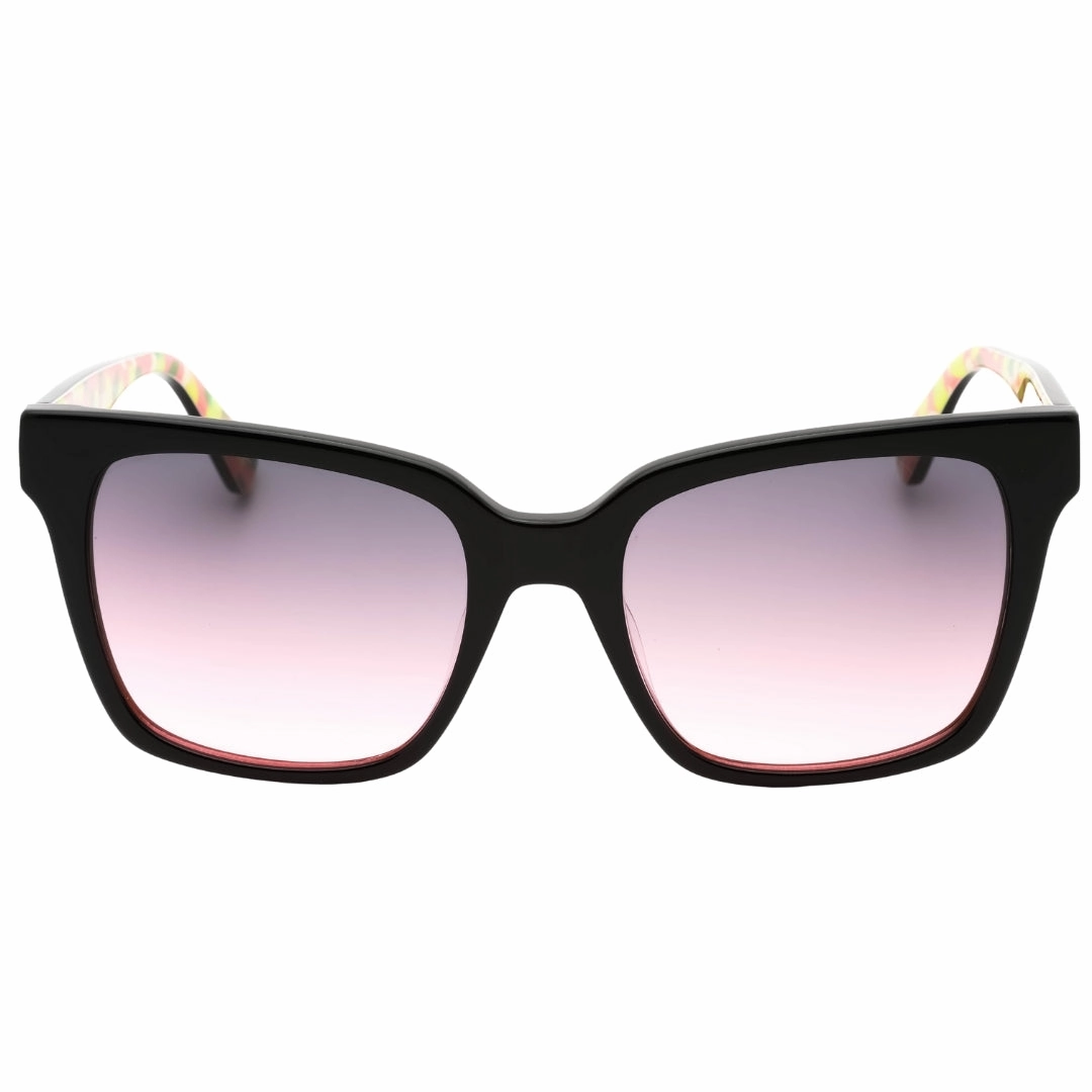 Kate Spade Harlow/G/S Grey Fuchsia Lens Black Sunglasses