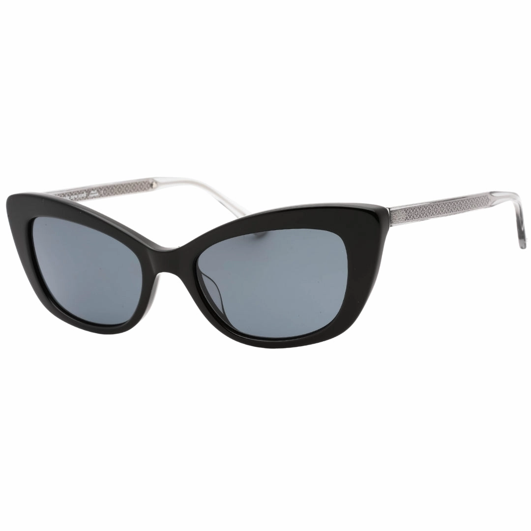 Kate Spade Merida/G/S Grey Lens Black Sunglasses