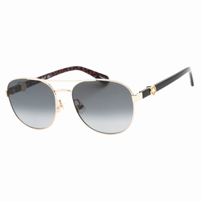 Kate Spade Raglan Gold Framed Grey Shaded Lens Sunglasses