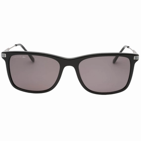 Lacoste Grey Lensed Black Sunglasses