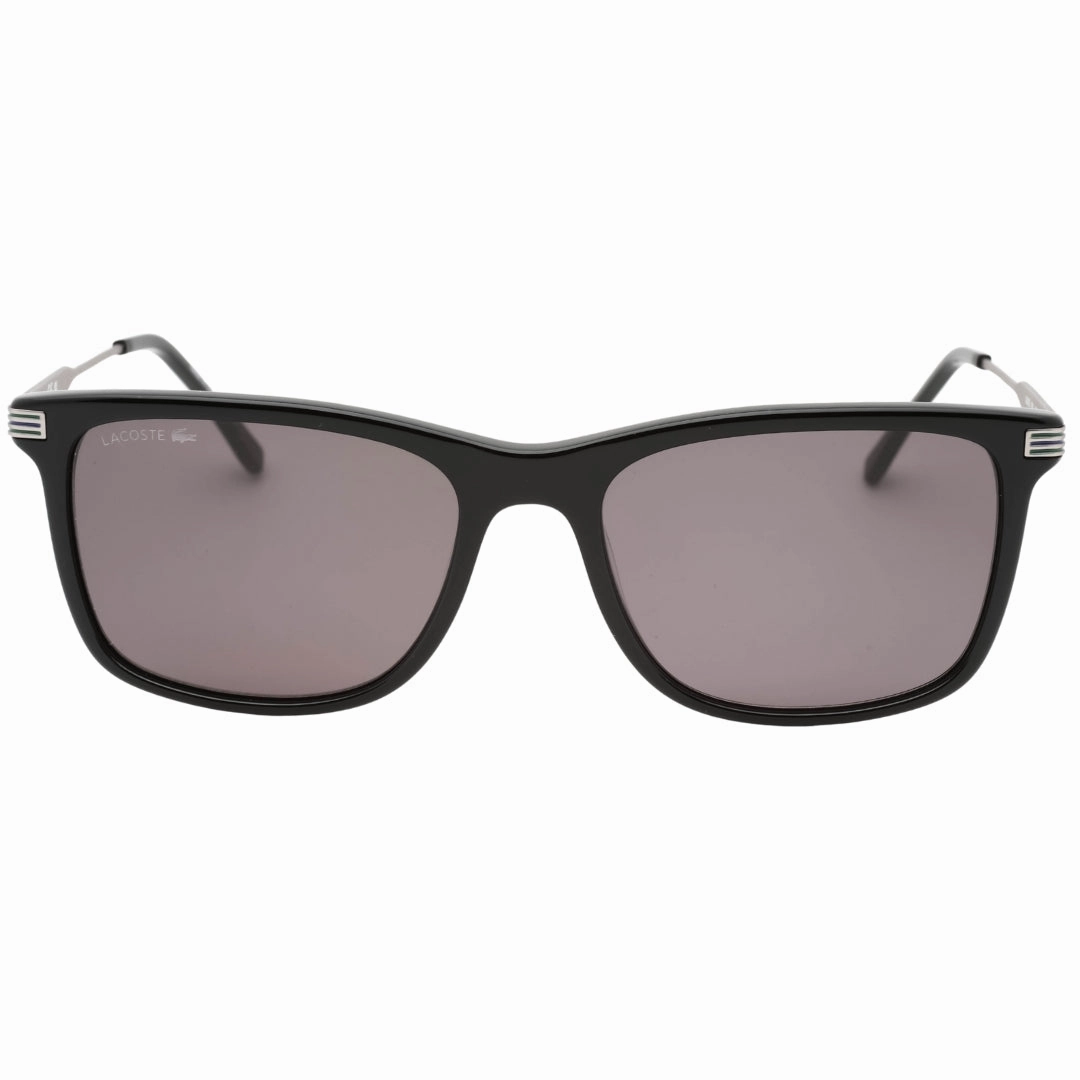 Lacoste Grey Lensed Black Sunglasses