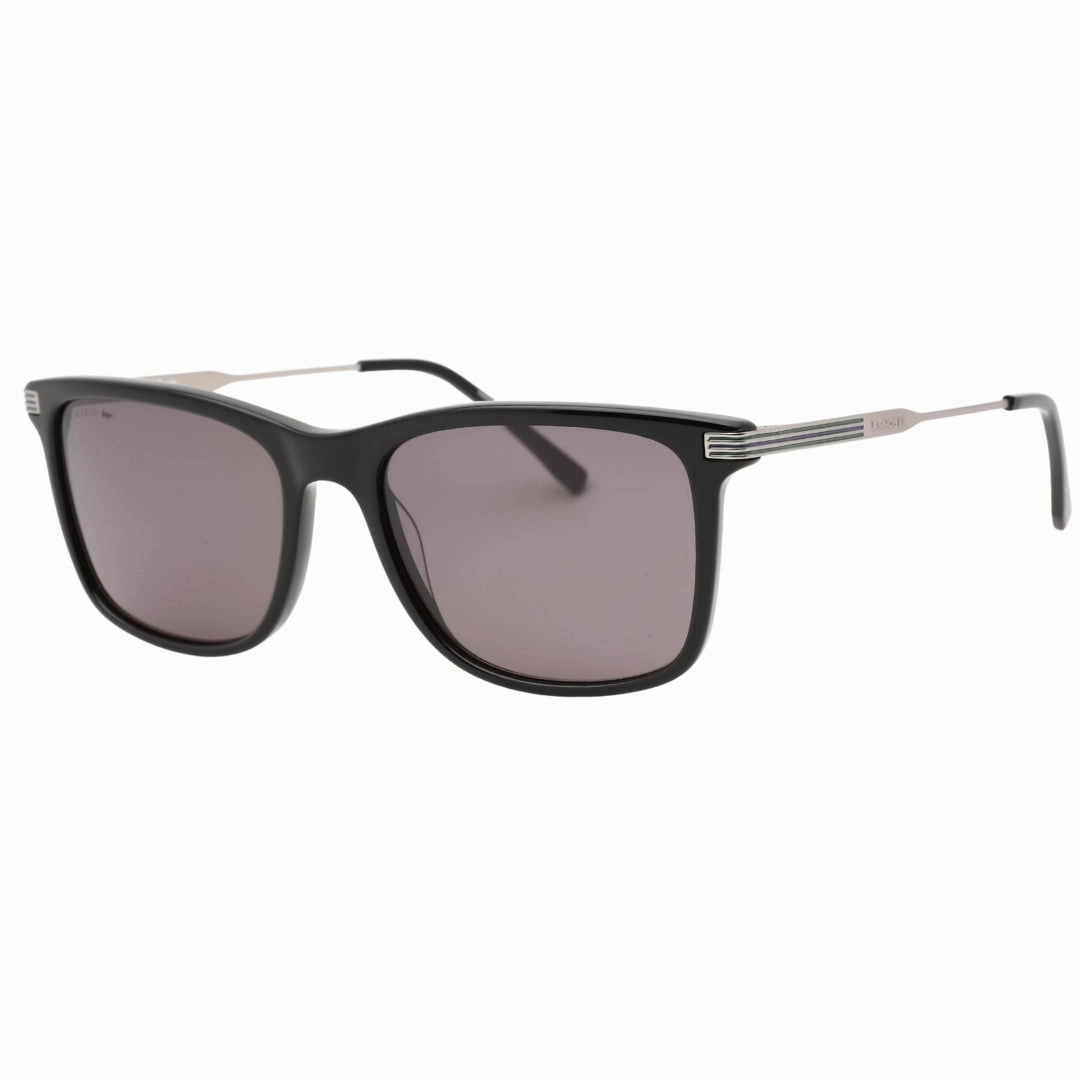 Lacoste Grey Lensed Black Sunglasses