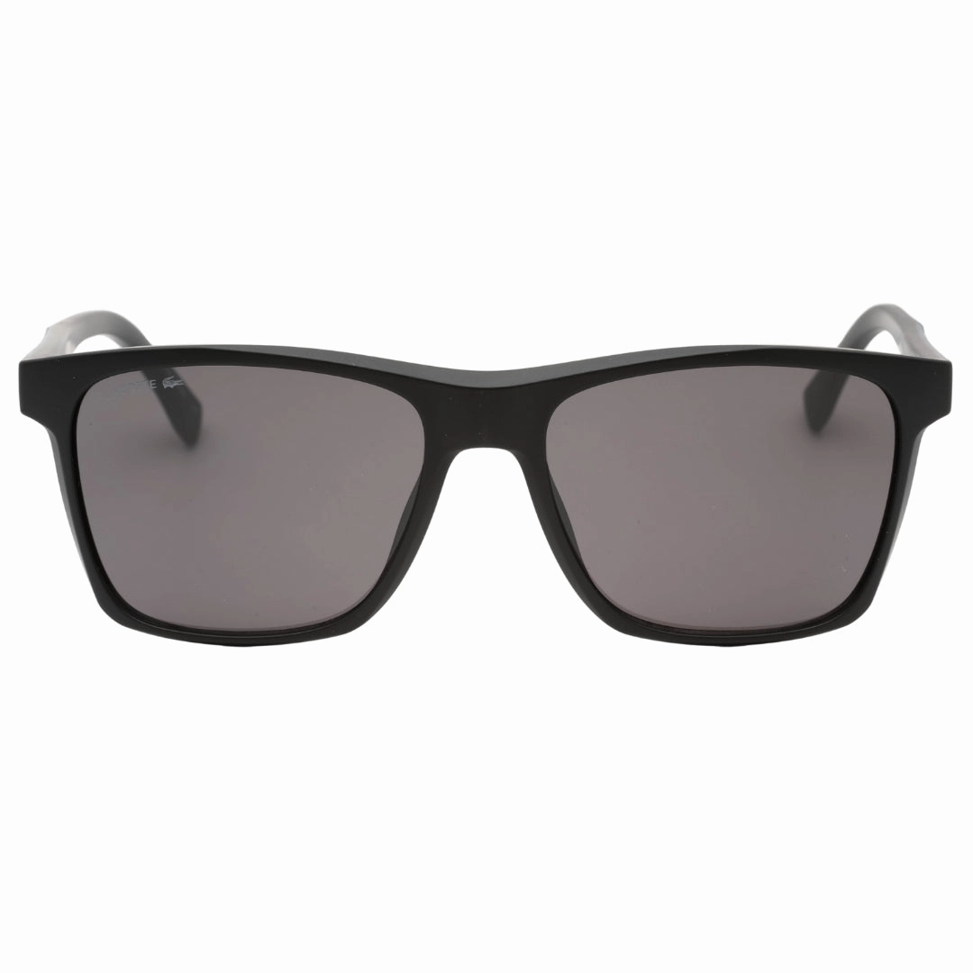 Lacoste Grey Lensed Matte Black Sunglasses