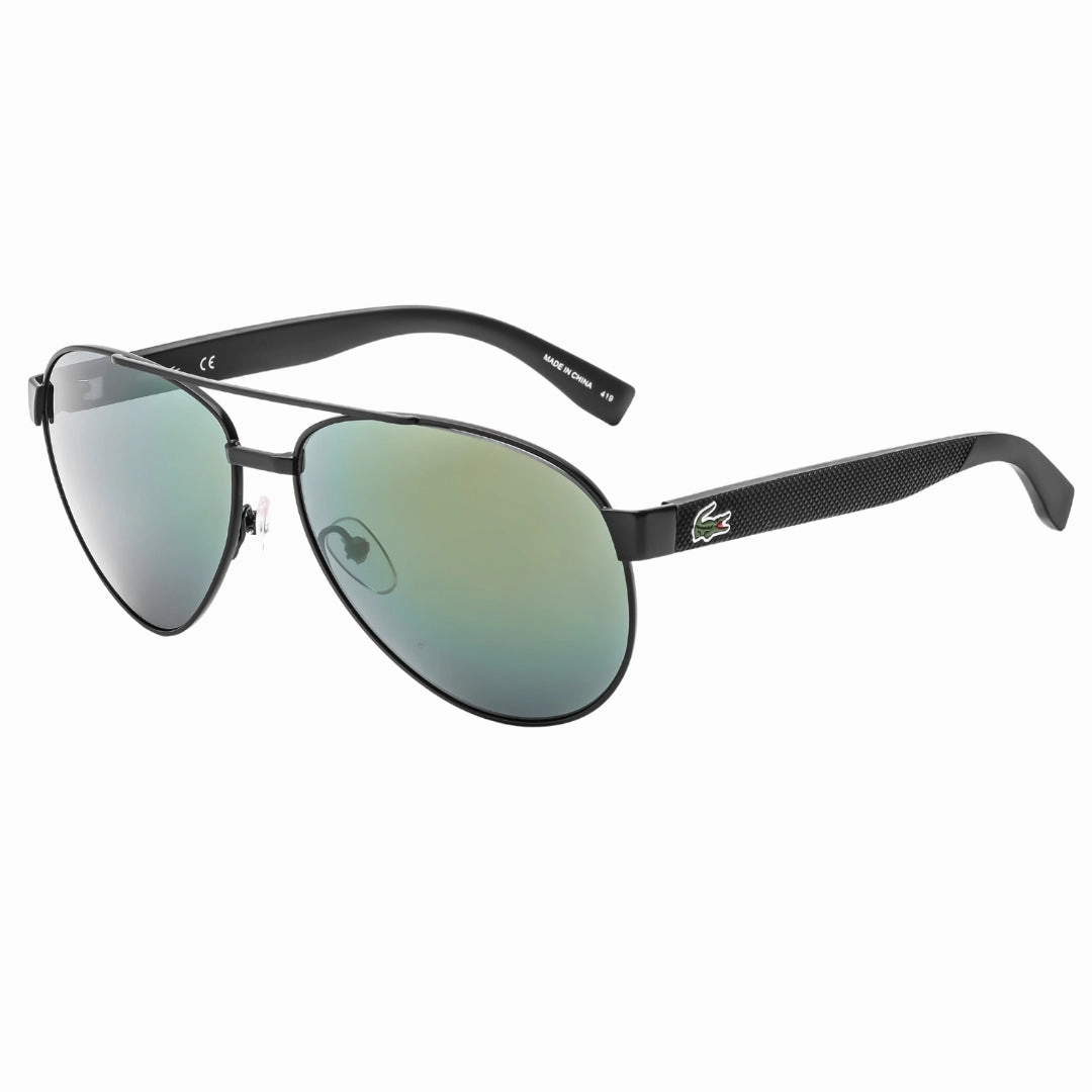 Lacoste Matte Green Frame Green Lensed Sunglasses