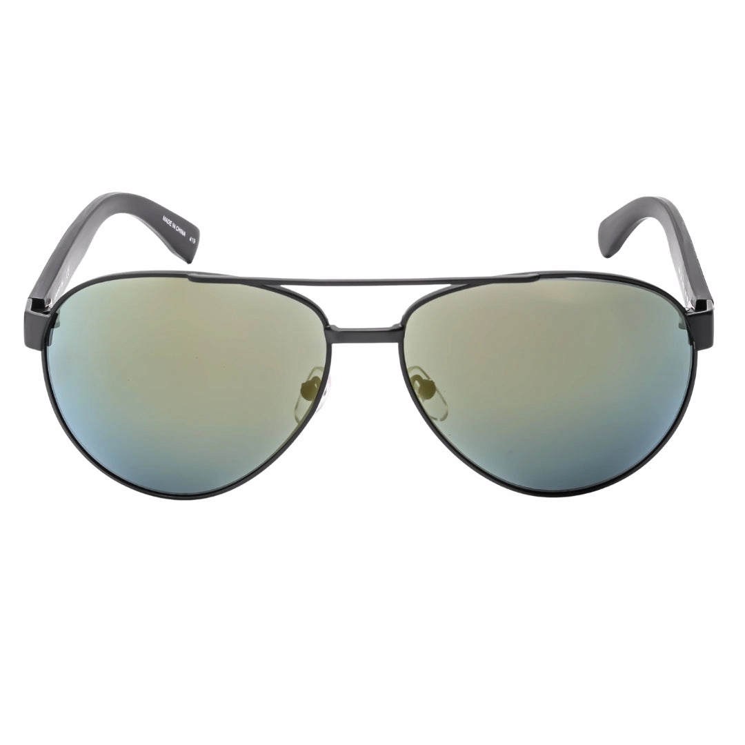 Lacoste Matte Green Frame Green Lensed Sunglasses
