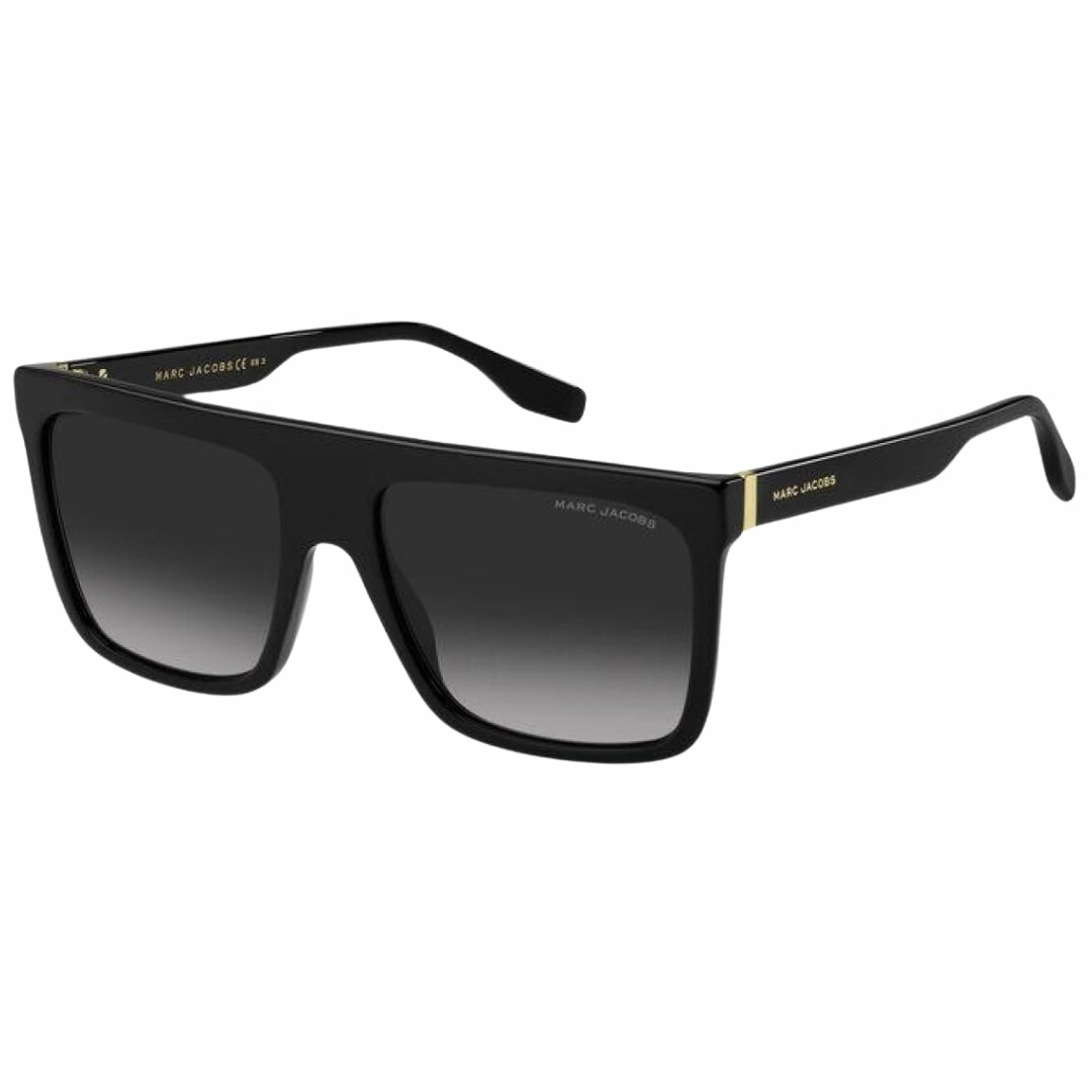 Marc Jacobs Black Framed Dark Grey Lens Sunglasses