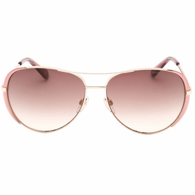 Marc Jacobs Brown Lens Pink Detail Gold Sunglasses