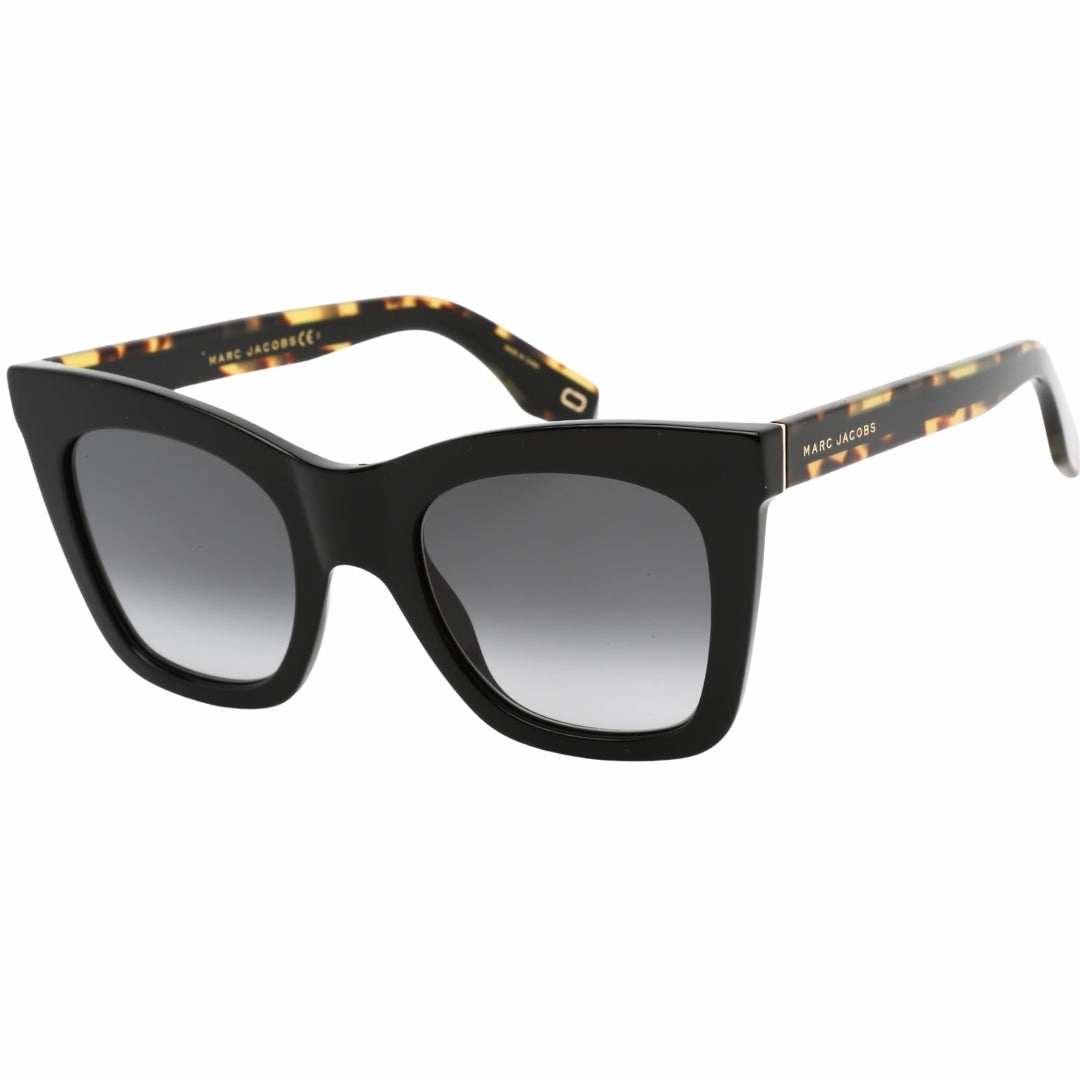Marc Jacobs Dark Grey Gradient Lens Black Sunglasses