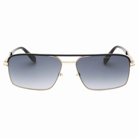 Marc Jacobs Dark Grey SF Lens Black Gold Sunglasses