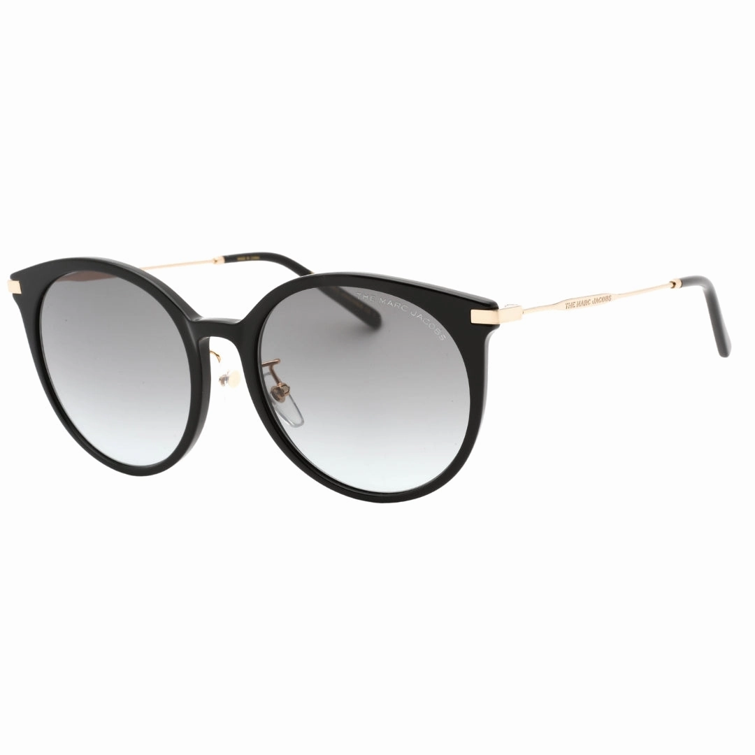 Marc Jacobs Dark Grey SF Lens Round Black Sunglasses