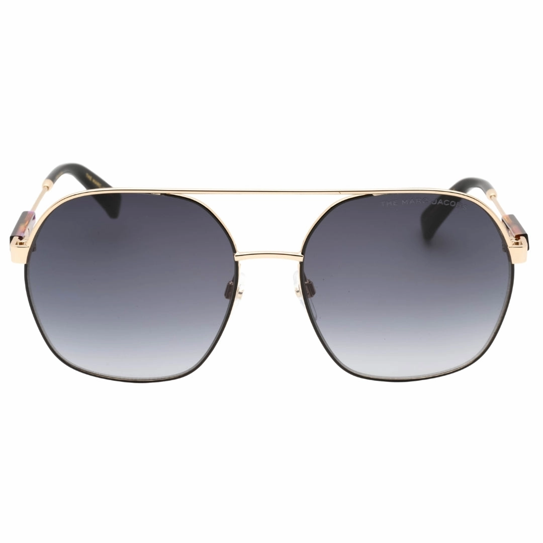 Marc Jacobs Gold Round Sunglasses